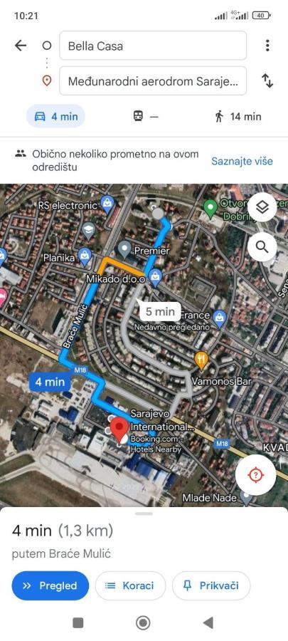 Apartment Bella Casa Free Parking Szarajevó Kültér fotó